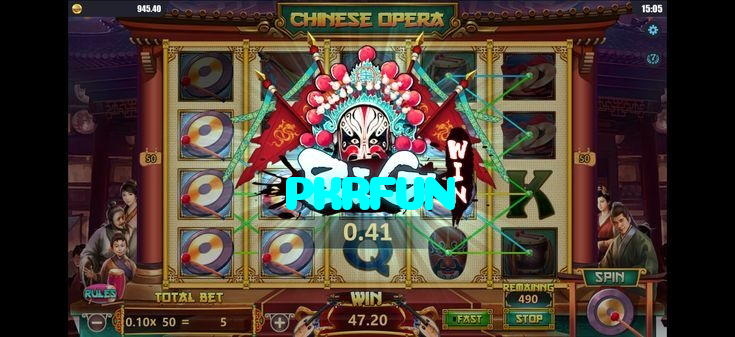 PKRFUN casino presented on mobile device in Pakistan with slots and live games